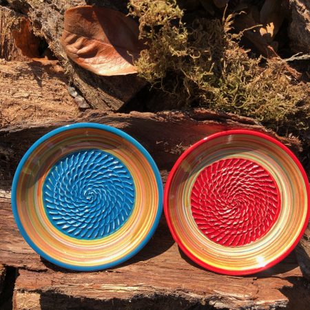 Mediterrane Keramik Reibe Multicolor