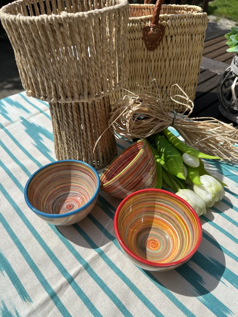 Multicolor Keramik Bowle & Müsli,-& Joghurtschalen – Bild 3