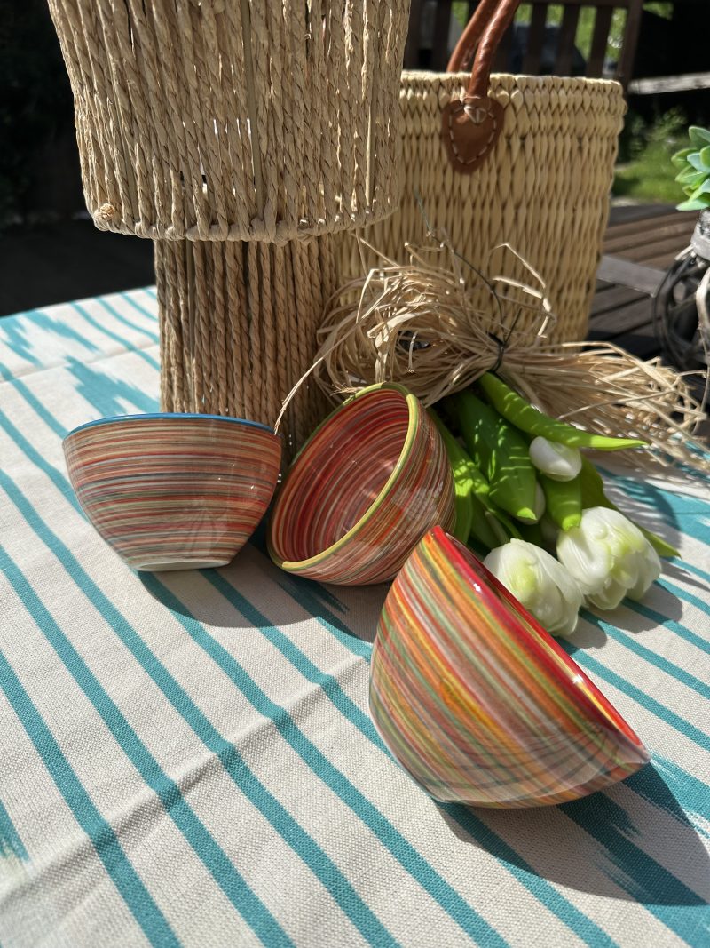 Multicolor Keramik Bowle & Müsli,-& Joghurtschalen – Bild 2