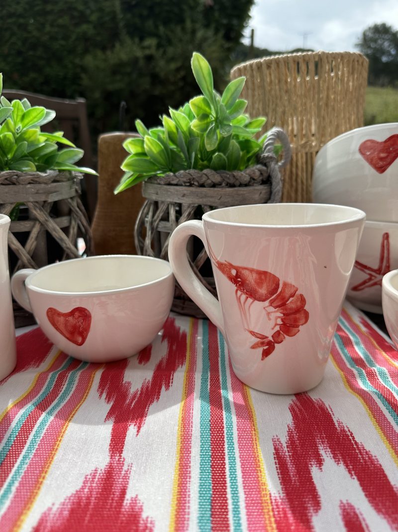 ❤️ Keramik Herz Serie - Tassen & Bowl, Müsli-Schalen – Bild 3