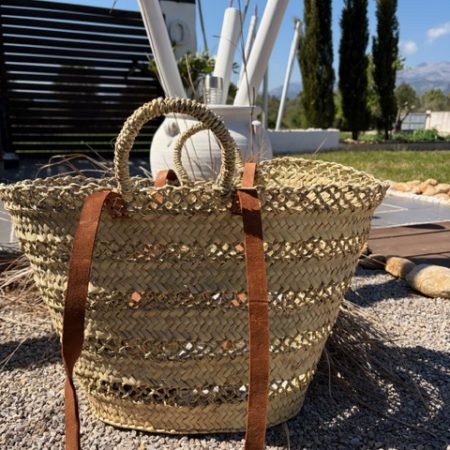 Handgemachte Palmblatt Korbtasche Alcudia 🌴