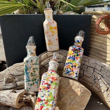 Keramik Essig-/Olivenöl - Spender- Picasso