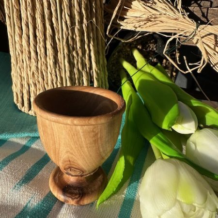 Olivenholz - Wunderschöne Eierbecher