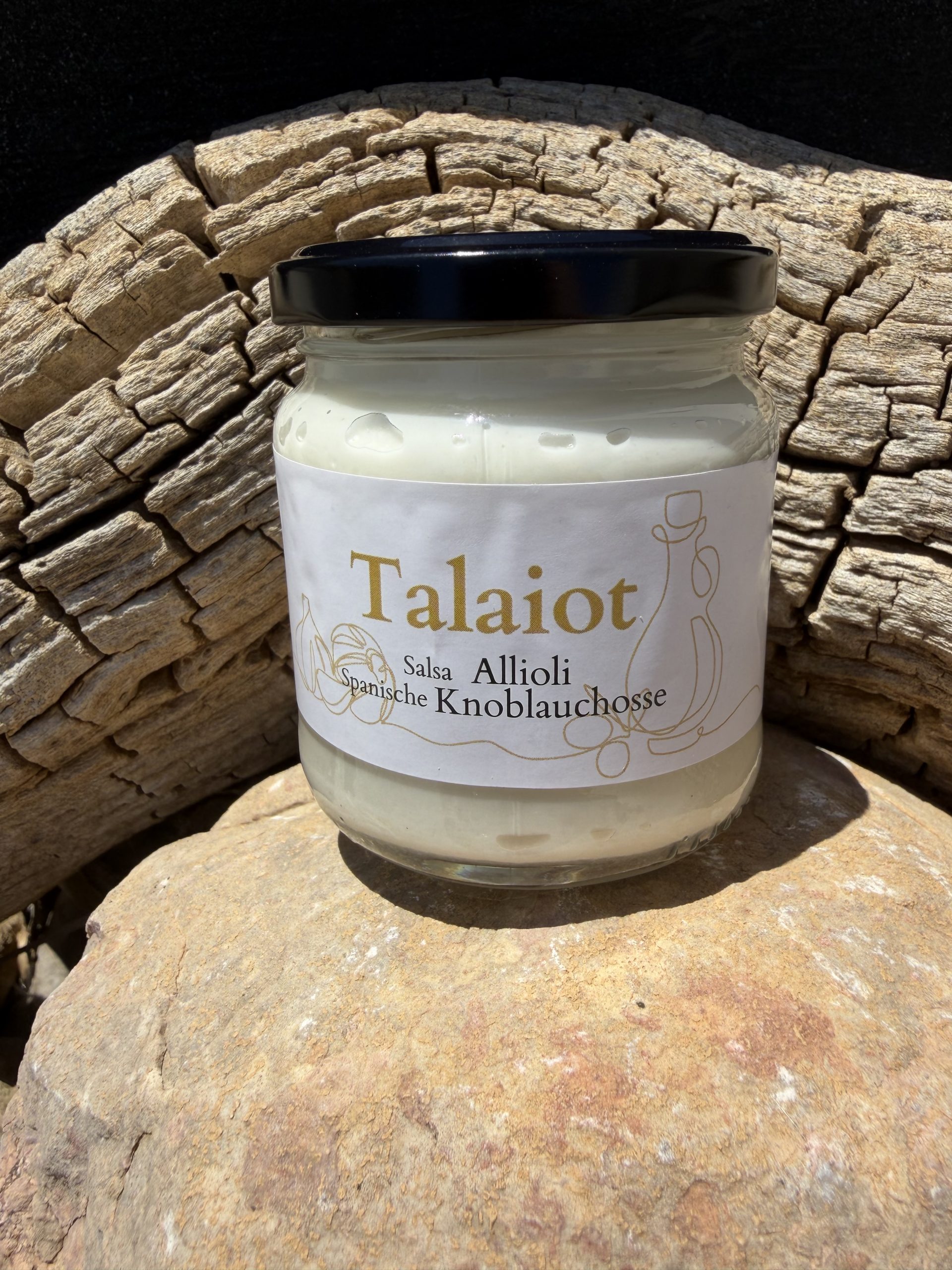 🧄 Cremige Alioli 185gr Glas