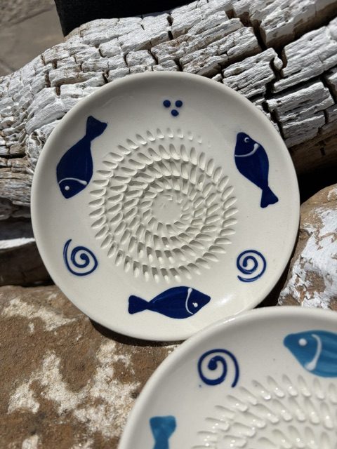 Maritime Keramik Reibe Fisch 🐠 – Bild 2